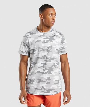 T Shirts Męskie Gymshark Arrival Głęboka Szare | PL 3908CTV